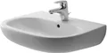 Produktbild: Duravit D-Code - Waschbecken d-code mit Überlauf, 550 mm, 1 Loch, Weiß