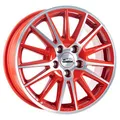 Produktbild: 1x CMS C23-DRG diamond red gloss 6.0Jx15 4x100 ET47