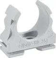 Produktbild: Fränkische Klemmschelle clipfix-H0 32 mm | 23170032 | halogenfrei | Low Smoke | grau | Kunststoff Rohrschelle