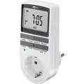 Produktbild: 1* Digitale Zeitschaltuhr Steckdosen Timer 24Std Wochenzeitschaltuhr IP20 3680W
