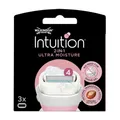 Produktbild: Wilkinson Intuition Ultra Moisture 2in1 Rasierklingen - 3er Pack Damen Klingen