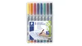 Produktbild: STAEDTLER Lumocolor® Folienschreiber, abwischbar, 8 Stück, Ausführung: wasserlöslich