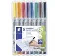 Produktbild: STAEDTLER Folienstift Universalstift Lumocolor, F, 8er-Set 316 WP8
