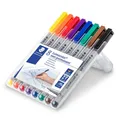 Produktbild: Staedtler Lumocolor Folienstift F-Spitze wasserlöslich Folienschreiber Marker
