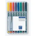 Produktbild: STAEDTLER Lumocolor Folienstifte-Set farbsortiert non-permanent, 8 St.