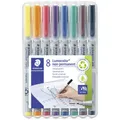 Produktbild: Staedtler Folienstift Lumocolor® 316 WP8 Blau, Braun, Gelb, Grün, Orange, Rot...