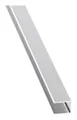 Produktbild: Premium Alu-U-Profil für Paneelabschlüsse 2000 mm - Silber - 3440683