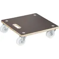 Produktbild: WAGNER Transporthilfe Multiplex MAXIGRIP 18 mm - 38 x 38 x 11 cm, Tragegriff, Rollen Ø 75 mm, Tragkraft 250 kg– 20133901