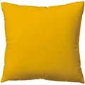 Produktbild: Schlafgut Woven Satin Bettwäsche Kissenbezug einzeln 80x80 cm | yellow-deep - gelb
