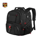 Produktbild: Groß Laptop Rucksack Herren 50L 17,3 Zoll Wasserdicht Business Schwarz