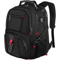 Produktbild: Laptop Rucksack Herren  50L 17,3 Zoll Schulraum Business