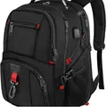 Produktbild: Groß Laptop Rucksack 50L 17,3 Zoll Wasserdicht Business Schwarz