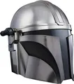 Produktbild: Hasbro Star Wars Black Series The Mandalorian elektronischer Helm Silber NEU OVP