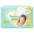 Produktbild: Pampers Windeln Größe 0 (<3 kg), Premium Care Windeln, 30 Stück, Bester Komfort und Schutz empfindlicher Haut von Pampers