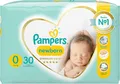 Produktbild: Pampers Windeln Größe 0 (<3 kg), Premium Care Windeln, 30 Stück, Bester Komfort