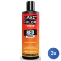 Produktbild: Crazy Color Shampoo 250 Ml Rot Made In Italy
