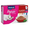 Produktbild: 120x85g Vitakraft Katzenfutter Nassfutter 4Sorten Mixpaket in Sauce Getreidefrei