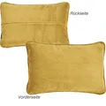 Produktbild: done.® Kissenhülle Softie gold-gelb 40 x 60 cm mit RV