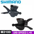 Produktbild: Shimano Schalthebel Alivio SL M3100 RAPIDFIRE Schalthebel 3x9 fach schwarz MTB