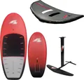 Produktbild: F2 Set Foilboard Glide Strato Team Rot 160L + Alu Foil 2000 + Wing 5qm