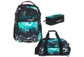 Produktbild: ELEPHANT Schulrucksack Hero Signature Schultasche (Set, 3-tlg., 3 Teile Rucksack Sporttasche Mäppchen Box), Softcase Schulranzen Schulmappe +rsm