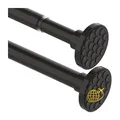 Produktbild: Gardinenstange Ausziehbar 32mm Schwarz 85-155cm