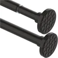 Produktbild: Hochwertige Duschvorhangstange 85-155CM - Stabil und elegant in Schwarz