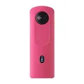 Produktbild: Ricoh Imaging RICOH Theta SC2 PINK, 360°-Kamera mit Bildstabilisierung, hohe Bildqualität, High-Speed Datentransfer, Nachtaufnahmen mit geringen Bildrauschen, klein & leicht, für IOS und Android