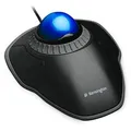 Produktbild: Kensington Orbit mit Scroll-Ring Trackball kabelgebunden blau, schwarz