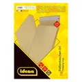 Produktbild: Idena 11093 - Versandtaschen DIN B4, 10 Stück haftklebend, Faltentaschen mit 4 cm Bodenfalte, Briefumschläge ohne Fenster, aus 140 g/m² FSC-Recycled Papier in Braun