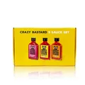 Produktbild: Crazy Bastard Sauce – Bestseller-Box (3 x 100 ml) scharfe Chilisauce Grillsauce