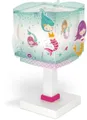 Produktbild: Dalber Kinder Tischlampe Nachttischlampe Nachtlicht Mermaids Meerjungfrauen, 63441N, G4-4W LED - Glühbirne enthalten, Türkis