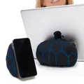 Produktbild: SmartTurtle® Handy/Tablet Kissen Made in Austria, Blau iPhone iPad Halterung, für Bett, Sofa, Tisch, kompatibel mit Apple iPad Samsung Galaxy und Allen Smartphones