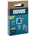 Produktbild: Novus-Tools Tackerklammern 53/10 superhart, 10mm, Feindrahtklammern, Typ 53 A, 800 Stück