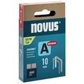Produktbild: novus 800 Tackerklammern Feindraht superhart 53/10