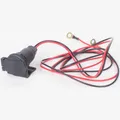 Produktbild: Kompakte BAAS Zigarette-Anschlussdose für Lenker und Zubehör 1,3m langer Kabel