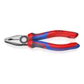Produktbild: KNIPEX 03 02 180 Kombizange mit Comfort-Griffen schwarz atramentiert 180 mm