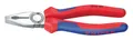 Produktbild: Knipex Kombizange poliert 180 mm mit Mehrkomponenten-Griff - 03 02 180