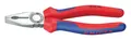 Produktbild: Knipex Kombizange poliert 180 mm mit Mehrkomponenten-Griff - 03 02 180