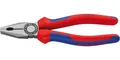 Produktbild: Knipex Kombizange poliert 180mm mit Kunststoff Griff