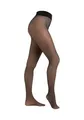 Produktbild: Camano Damen Thermostrumpfhose light warm & transparent 80 DEN weichen Zehennähte beige Innenfutter Bequemer Baumwollzwickel 1er Pack 40/42 black