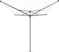 Produktbild: Brabantia Top Spinner 50 m + Erdanker – Metallic-Grau