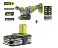 Produktbild: RYOBI Akku-Winkelschleifer Brushless  18V OnePlus R18AG7-0 mit 1x2,5Ah Akku