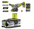Produktbild: RYOBI Akku-Winkelschleifer Brushless  18V OnePlus R18AG7-0 mit 1x4,0Ah Akku