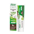 Produktbild: AloeDent Kokosöl Zahnpasta ohne Fluorid - Natürliche Pfefferminze, Dreifachwirkung, SLS-frei, Frischer Atem & Gesundes Zahnfleisch, Vegan, 100ml