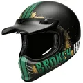 Produktbild: Broken Head Retro Helm Rusty Rider Grün