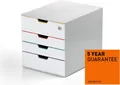 Produktbild: Durable VARICOLOR MIX 4 SAFE - Schubladenschrank - 4 Schubfächer - für ANSI A (Letter)