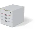 Produktbild: Durable Schubladenbox VARICOLOR Mix 4 Fächer SAFE abschließbar
