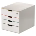 Produktbild: DURABLE Schübebox VARICOLOR MIX 4 MIX 4 SAFE 762627 4Schübe gr/fb