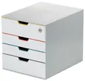 Produktbild: DURABLE Schubladenbox VARICOLOR MIX 4 SAFE weiß